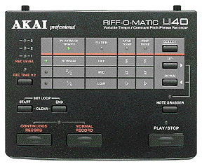 Сэмплер AKAI RIFF-O-MATIC U40