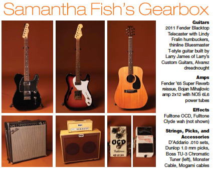 Samantha Fish equipment