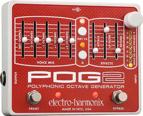 Гитарная педаль эффектов Electro-Harmonix POG2