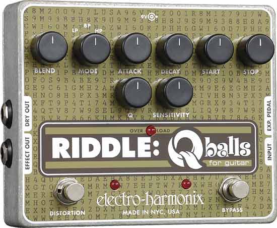 Гитарная педаль эффектов Electro-Harmonix Riddle: Q-Balls