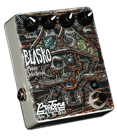Бас-гитарная педаль Pro Tone Blasko Signature Bass Overdrive