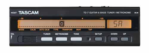 Гитарный тюнер Tascam TG-7