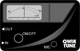 Гитарный тюнер Evets QT-8/QT-9 Qwik Tune